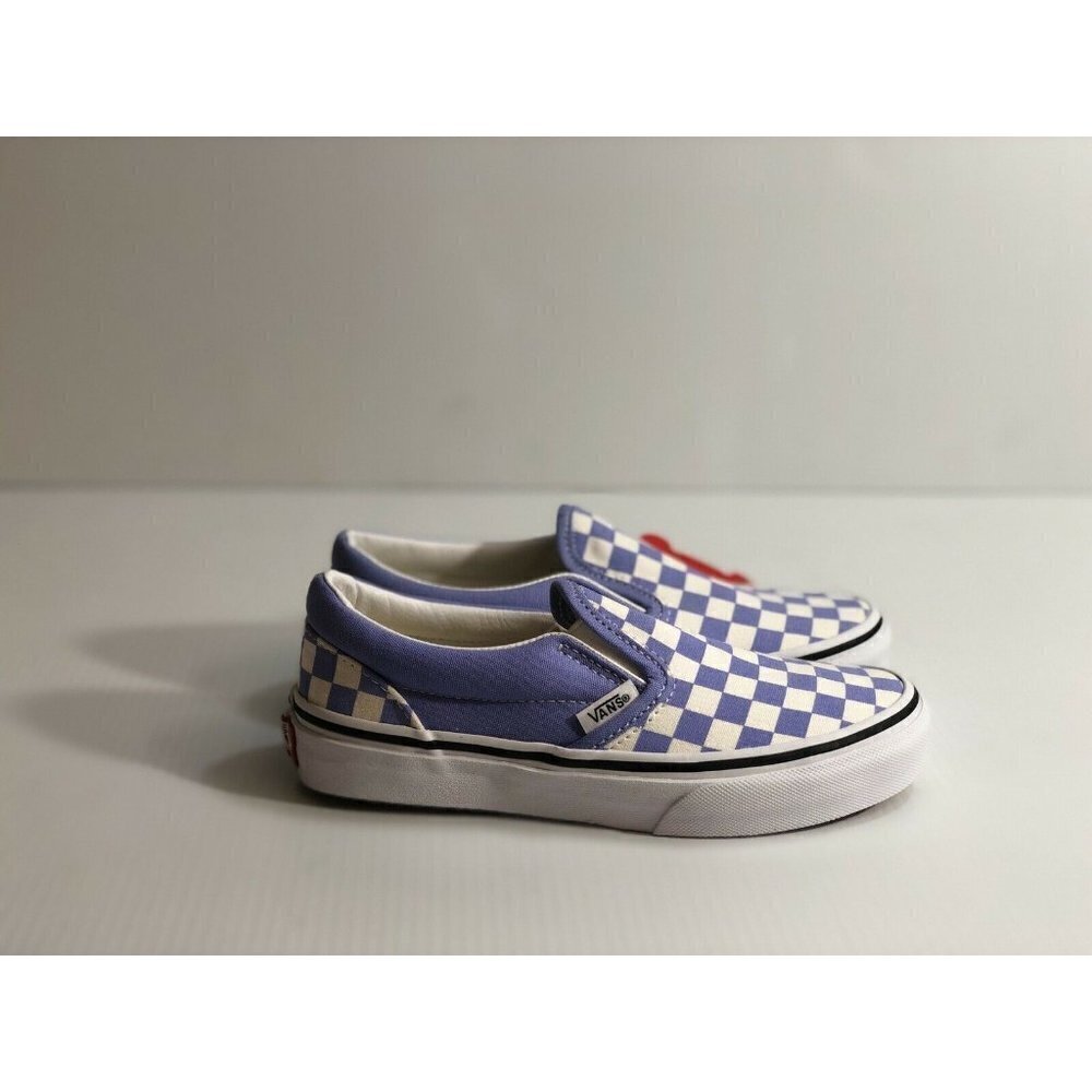 Vans Classic Slip On (Checkerboard) Pale Iris shoes - Picture 9 of 13